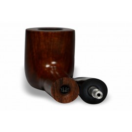 Cachimbo Bertoldi Maestro Briar Mogno com Filtro Permanente